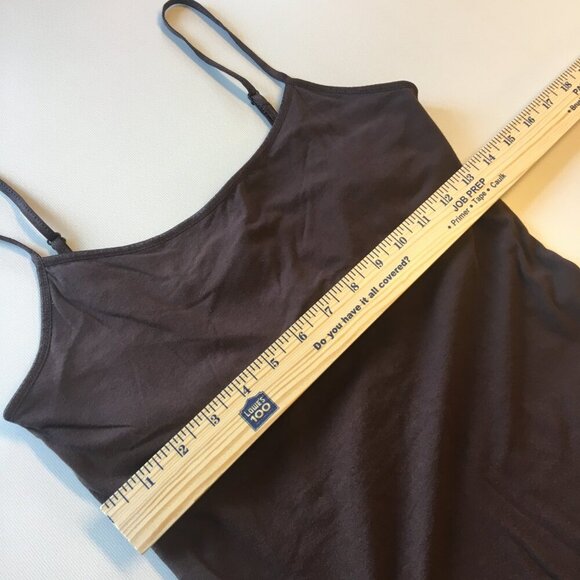 Tank Top Bundle Juniors Large and Extra Large Brown Pink Green Shelf Bras - Picture 15 of 16